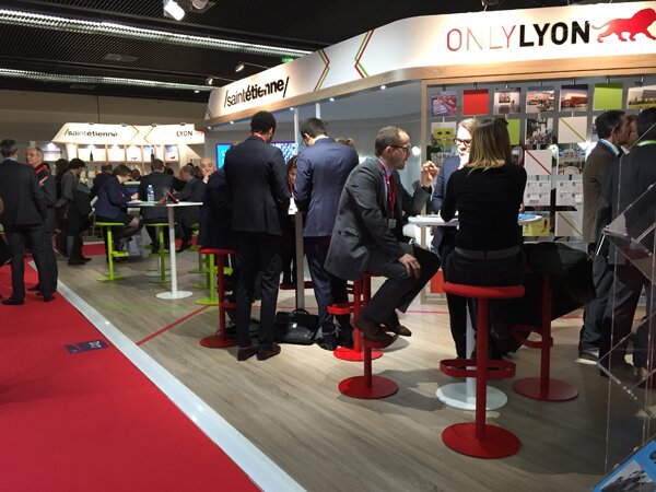 Stand au salon de l'immobilier d'entreprise 2015