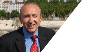 GÉRARD COLLOMB, Président du Grand Lyon